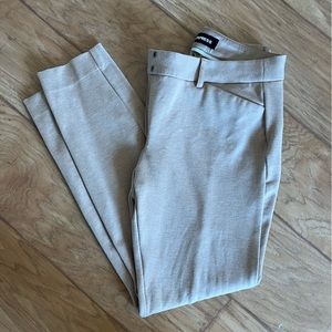 Express tan skinny pants size 6